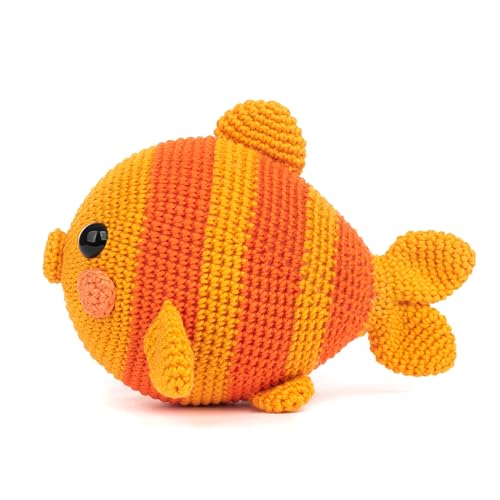 Easy Breezy Crochet Kit Goldfish - WoodArtSupply