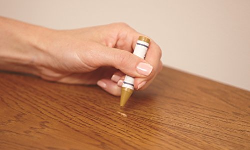 Guardsman Wax Wood Furniture Filler Sticks, Furniture Scratch Repair Kit for Wood Floors, Cabinets, Chairs, and Furnishings, 5 Colors Guardsman