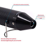 mofa Embossing Heat Pen,Mini Heat Gun,Hot Air Pen Tools Shrink Pen with Stand For DIY Embossing And Drying Paint Multi-Purpose Electric Heating mofa