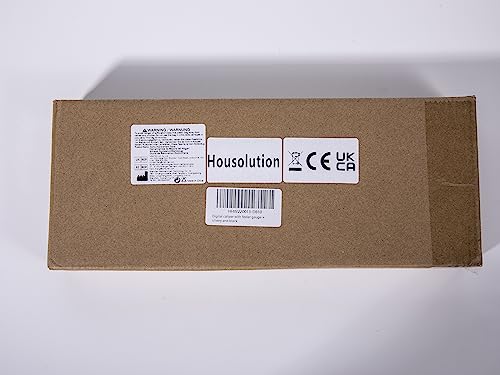 Housolution Digital Caliper, (ABS) Absolute Scale Caliper 6", IP54 Electronic Measuring Tool, Inch/MM/Fraction, Auto-Off LCD Stainless Steel Housolution