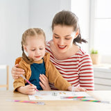 LIULIUCAI 12 Pack Mixing of 3 Colors Rainbow Gel Pens Color Changing Ballpoint Pen Glitter Pen Set for Adults Coloring Books Drawing Doodling LIULIUCAI