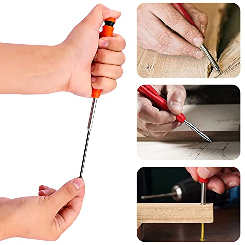 36 PCS 2.8mm Pencil Lead Refills for Carpenter Pencil Mark Pencils Solid Deep Hole Mechanical Construction Pencil Replacements Study Pencil Leads for Carreuty