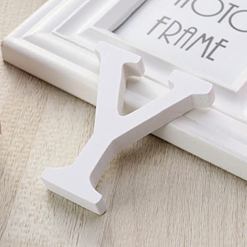 PartyKindom Hanging Wall 26 Letters Unfinished Wood Letter freestanding Letter Wood Table Sign Wooden Letters Kids Bedroom Letter Sign Standing PartyKindom