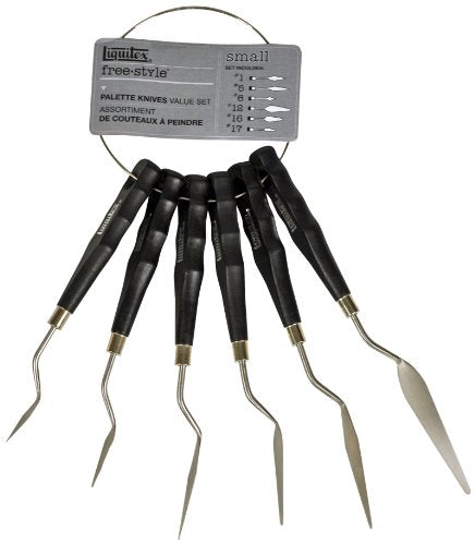 Liquitex Professional Freestyle Traditional Knives 6-Piece Ring Set Liquitex