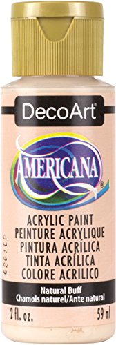DecoArt Americana Acrylic Paint, 2-Ounce, Natural Buff DecoArt