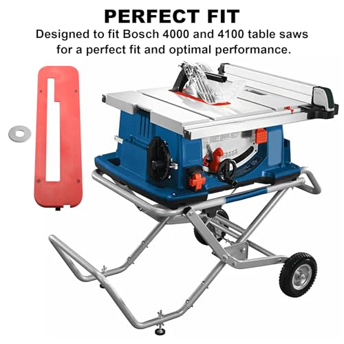 TS1007 Dado Throat plate fits for Bosch 4000 and 4100 table saw GEAIN