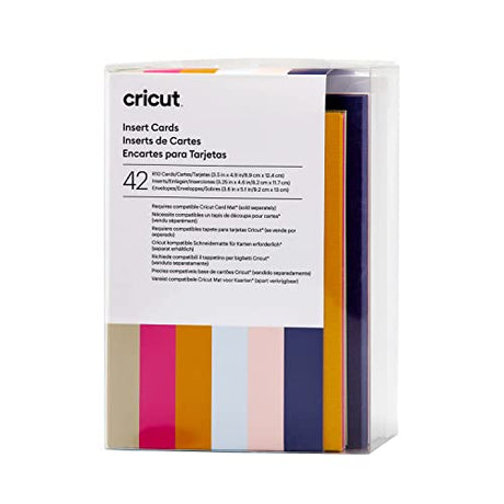 Cricut Insert Cards R10, Create Depth-Filled Birthday Cards, Thank You Cards, Custom Greeting Cards at Home, Compatible with Cricut Joy/Maker/Explore Cricut