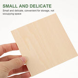 COHEALI 10 pcs Board Wood Rectangles for Crafts Unfinished DIY Wood Planks Craft Wood Planks Grilling Fish Plank Sign Making kit Wood Crafts COHEALI