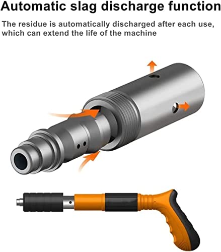 Manual Mini Steel Nail Gun 3 Gears Power Adjustable Wall Nail Guns for Ceiling/Wire Hider/Fixture Install Nail Shooting Machine Fastener Tools with AiFeelife