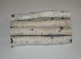 Wilson 17"-18" Decorative White Birch Logs, Natural Bark Wood Home Décor - 1.5"-3" Dia. (Set of 8) Wilson