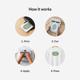 Cricut Printable Iron On for Light Fabrics - US Letter Size, (5ct), Printable HTV Vinyl for Inkjet Printer, Compatible with Cricut Maker, Expression, Cricut