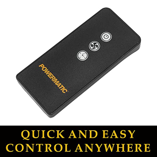 Powermatic PM1250 Electrostatic Air Filtration System, 0.1 Micron Filter, 754 CFM, 1Ph 120V (1791331), Yellow Powermatic