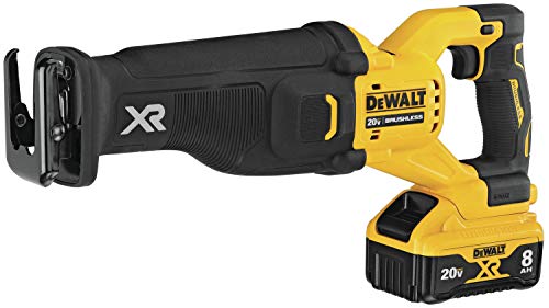 DEWALT 20V MAX* XR Reciprocating Saw Kit, Power Detect Tool Technology (DCS368W1) DEWALT