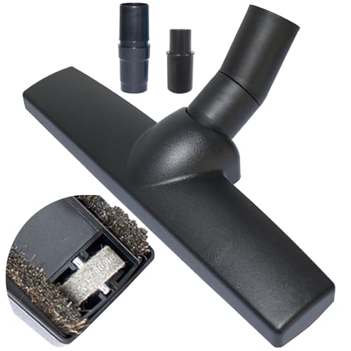 For Carpet & Hard Floors Vacuum Brush Attachment with Horse Hair Bristles and Wheels Using On Any Surface without Scratches - Hardwood Floor GHAMADE