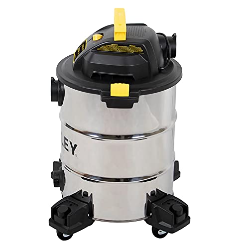 Stanley 10 gal. 6.0-Peak HP Stainless Steel Wet Dry Vacuum Stanley