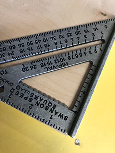 Swanson Tool Co S0101CP216 Value Pack Includes 7-Inch Speed Square With