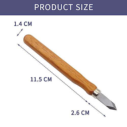 2Pack Woodworking Marking Knife with High Carbon Steel Blade - Dual Bevel Striking Knife for Precise Marking - Premium Quality Woodworking Tool for NIIIYTYB