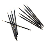 Royal & Langnickel Majestic Detail Artist Brush Set, 11-Piece Royal & Langnickel