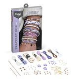 Craft Crush Bracelet Making Kit (Lilac) - Friendship Bracelet Maker Set - DIY Craft & Jewelry Making Kit for Kids, Teens, Tweens & Adults - Makes 8 Craft Crush