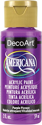 DecoArt Americana Acrylic Paint, 2-Ounce, Purple - WoodArtSupply