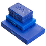 Boomgood Machinist Square Set Engineer Precision Mini Wide Base 90 Degree Right Angle Ruler Hardened Steel 4 Pieces, Silver (BG-0326) Boomgood