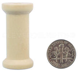 CleverDelights 1 1/2" x 3/4" Wood Spools - 25 Pack - Empty Craft Spools CleverDelights