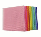 DIY Candles, Beeswax Honeycomb Candle Sheet, Beeswax Candle Making kit - 20 pcs (8 * 8in) in 20 Corlorful, with 30pcs Cotton Wicks, Beeswax Sheet Kit Atozbit