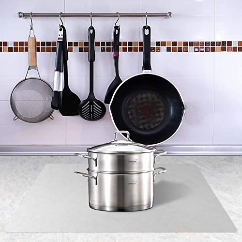 Silicone Placemats, Food-Grade Non-Slip Waterproof, Dining, Stain Resistant, Countertop Protector, Kitchen Counter Mat, Heat Resistant, Baking mat Panzexin