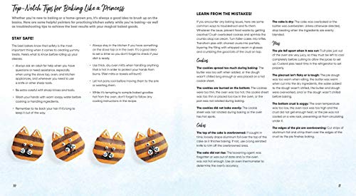 Disney Princess Baking Gift Set Edition: 60+ Royal Treats Inspired by Your Favorite Princesses, Including Cinderella, Moana & More WoodArtSupply