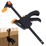 【The Best Deal】OriGlam F-Clamp Heavy Duty Clamp Set, 4 inch Quick Grip Woodworking Bar Clamp Clip Wood Carpenter Tool OriGlam