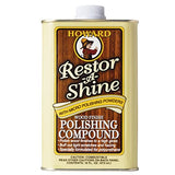 Howard RS0016 Restor-A-Shine Wood Finish Polishing Compound - 16 oz Howard Products