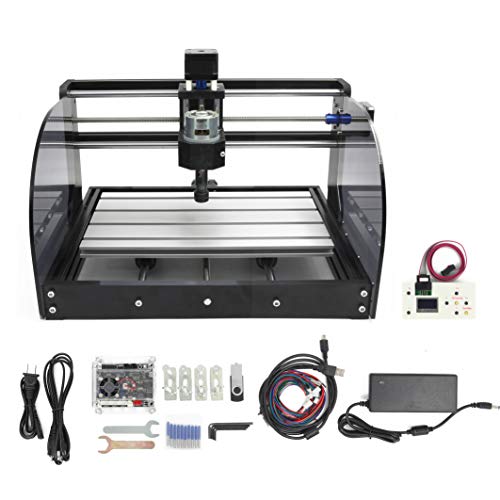 RATTMMOTOR 3018 PRO MAX CNC Wood Router Machine Kit 3 Axis GRBL Control DIY Mini CNC Engraver Carving Milling Machine+Offline Controller+775 Spindle RATTMMOTOR