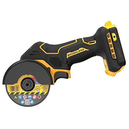 DEWALT 20V MAX Cut Off Tool, 3 in 1, Brushless, Power Through Difficult Materials, Connected LED Work Light, Bare Tool Only (DCS438B)