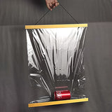 Bluesun 12 inch Magnetic Poster Hanger Frame, 12x16 12x18 12x24 Magnet Canvas Artwork Print Dowel Poster Hangers Frames Hanging Kit(12 inch, Gold) Bluesun