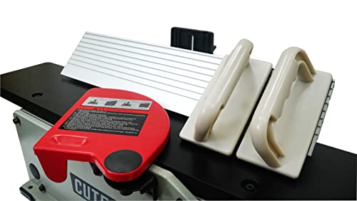 Cutech 40160HB 6-Inch Spiral Cutterhead Benchtop Jointer with 12 Tungsten Carbide Inserts, 30-Inch teflon Coated Tables, and 2-1/2-Inch Dust Port CUTECH