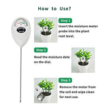 Censinda Soil Moisture Meter, Soil Moisture Monitor for House Plants, Soil Hygrometer Moisture Sensor for Indoor & Outdoor, Garden, Farm, Lawn Plant Censinda