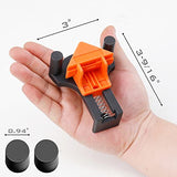 60/90/120 Degree Multi Angle Pro Corner Clamp for Woodworking Set of 4, Adjustable Spring Loaded Right Clamp Tools, Carson Carpentry, Frame Cabinet NAYE