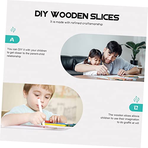 VILLCASE 48pcs Mini Fairy Door Gnome Homes Garden Unfinished Fairy Doors Door Kit Fairy House Doors Chips Miniatures DIY Houses Tree Windows Fairy VILLCASE