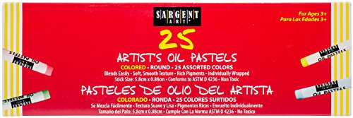 Sargent Art 22-2018 25-Count Oil Pastels - WoodArtSupply