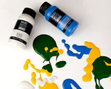 Liquitex BASICS Acrylic Fluid Paint, 6 x 118ml (4-oz.) Bottle Set Liquitex