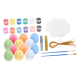 Ciieeo 1 Set Easter Doodle Eggs Unpainted Easter Eggs Hanging Easter Eggs Easter Crafts Kids Coloring Toys Unfinished Easter Eggs Easter Painting Ciieeo