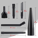 Shop-Vac Micro Cleaning Nozzle Kit, 1-1/4" Detailed-Cleaning Attachments for Compact Wet Dry Shop Vacuum, Storage Bag Included, 6 Pieces Shop-Vac