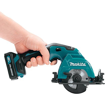 Makita SH02R1 12V max CXT® Lithium-Ion Cordless 3-3/8" Circular Saw Kit (2.0Ah) - WoodArtSupply