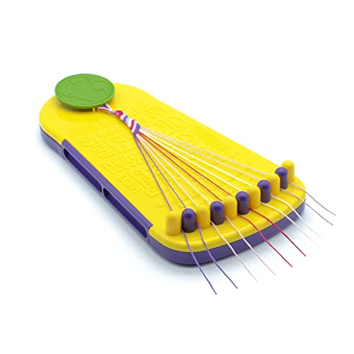 Choose Friendship, My Friendship Bracelet Maker®, 20 Pre-cut Threads - Makes Up to 8 Bracelets (Craft Kit, Kids Jewelry Kit, Gifts for Girls 8-12) Choose Friendship