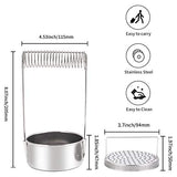 MyLifeUNIT Portable Artist Brush Washer, Paint Brush Cleaner with Wash Tank & Removable Screen MyLifeUNIT