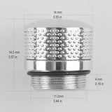 FreeMascot 5 Pcs Sky Patterns Heads Cap for Laser Pointer Light (Silver) FreeMascot