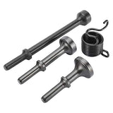KUNTEC 4 Pcs Smoothing Pneumatic Air Hammer Pneumatic Chisel Bits Tools Kit KUNTEC