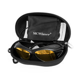 MCWlaser CO2 Laser Safety Glasses 10600nm 10.6um Reflective Type Protective Goggles CO2 Laser Eyewear for CO2 Laser Engraving Cuttinge Beauty EP-25 MCWlaser