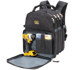 Custom Leathercraft1132 75-Pocket Tool Backpack Custom Leathercraft