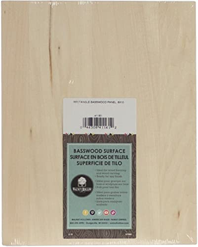Walnut Hollow Basswood Rectangle Panel Walnut Hollow